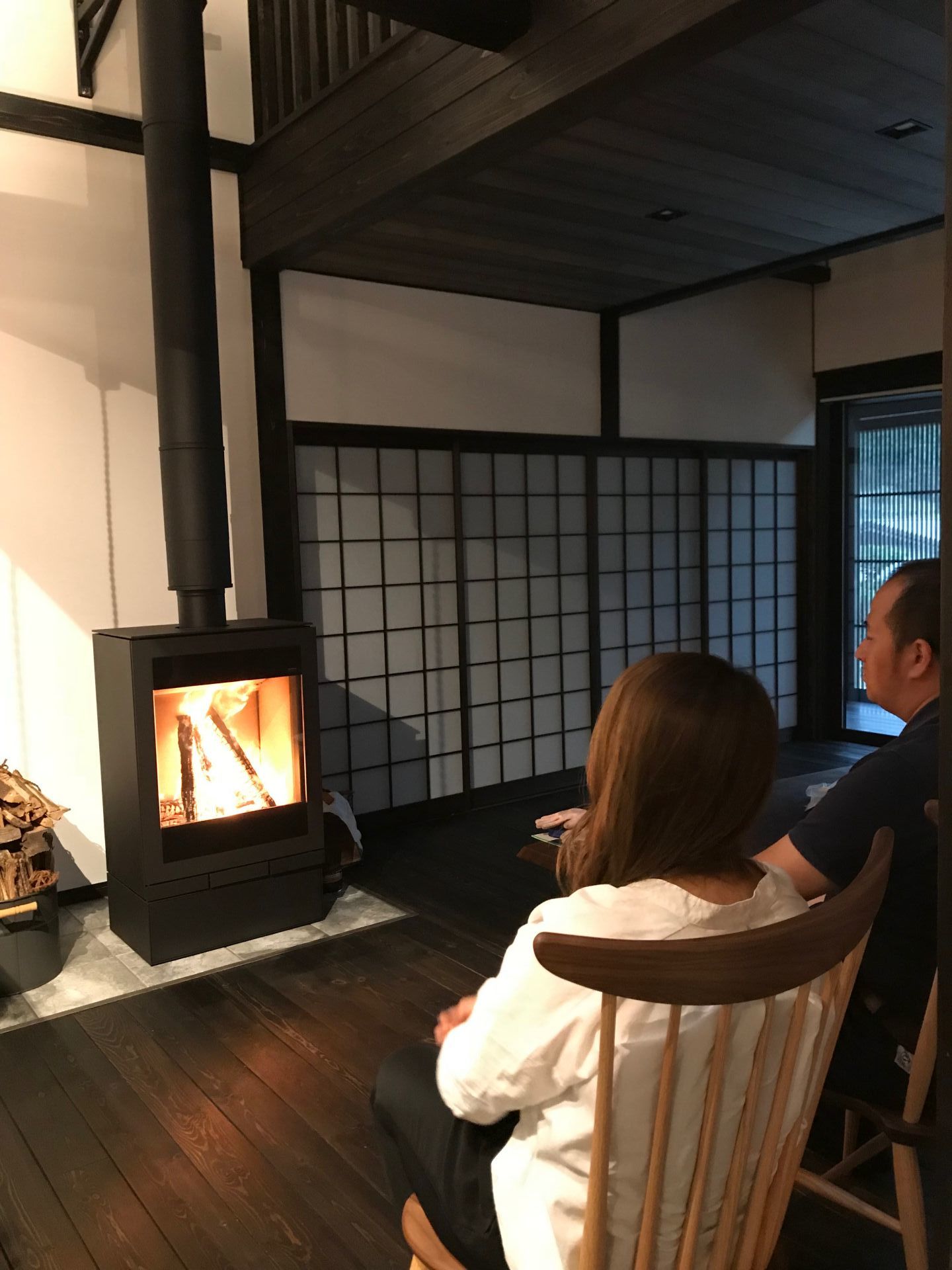 薪ストーブの薪